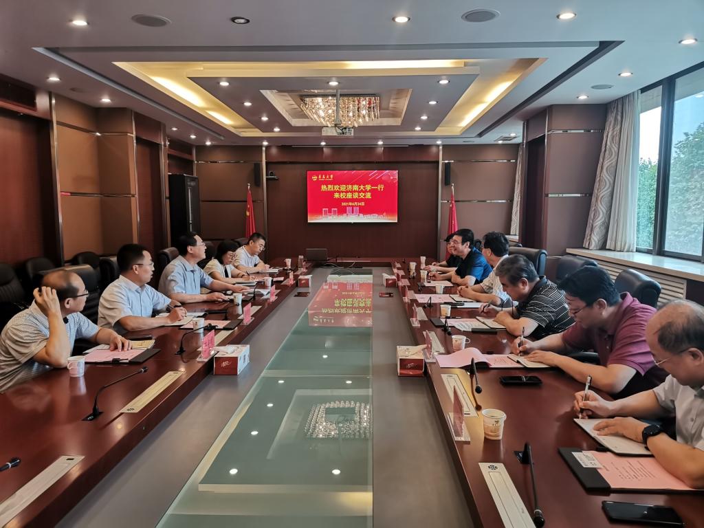 济南大学一行来访taptap点点